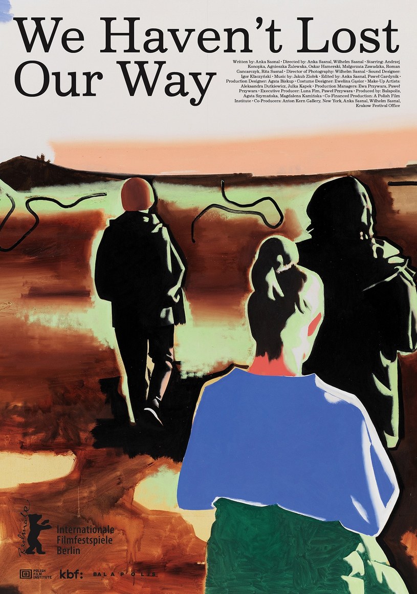 Plakat filmu "Nie zgubiliśmy drogi" /materiały prasowe
