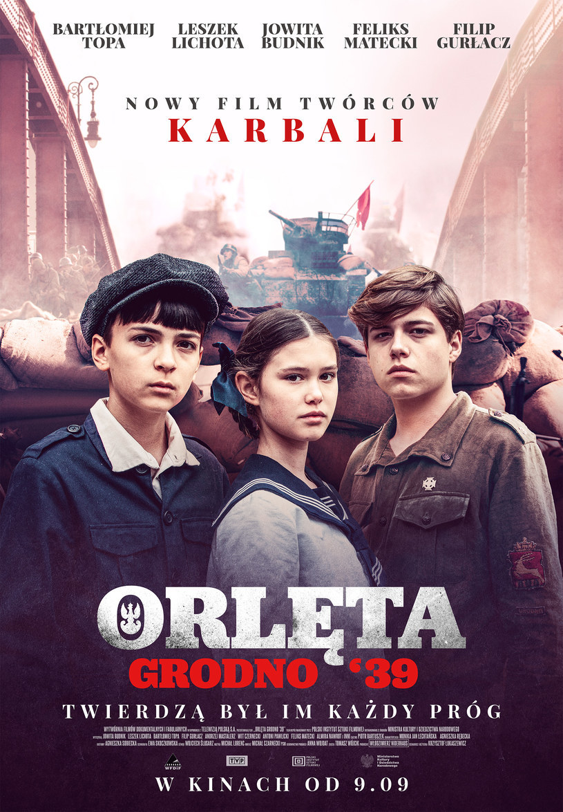 Plakat filmu "Orlęta. Grodno '39" /materiały prasowe