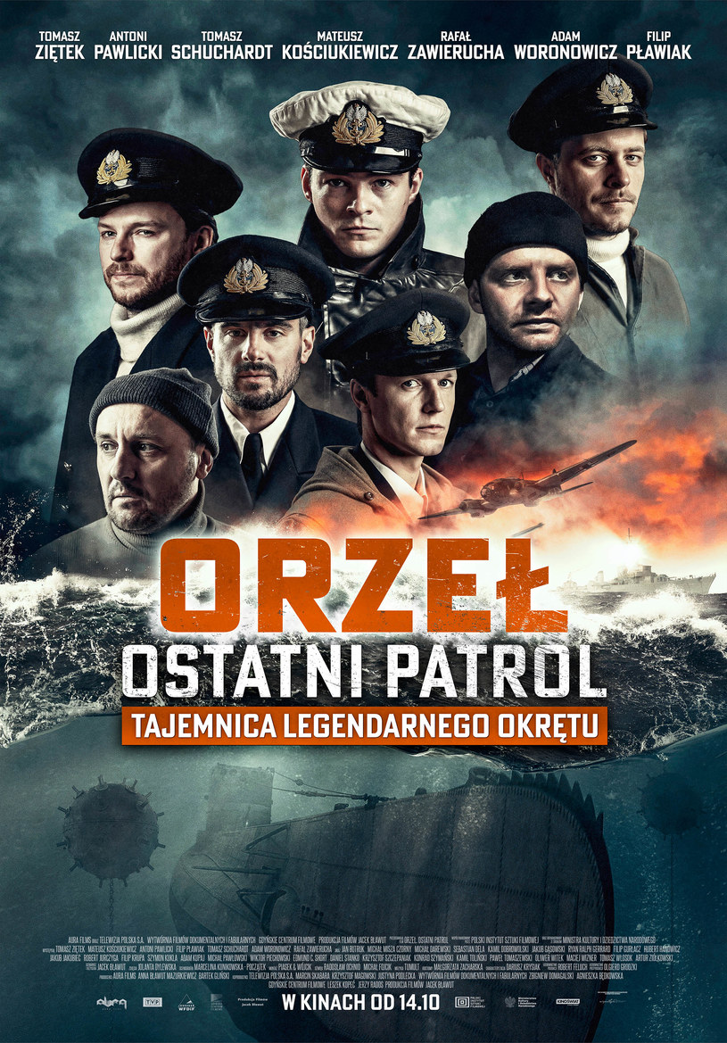 Plakat filmu "Orzeł. Ostatni patrol" /materiały prasowe