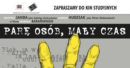 Plakat filmu "Parę osób, mały czas" /