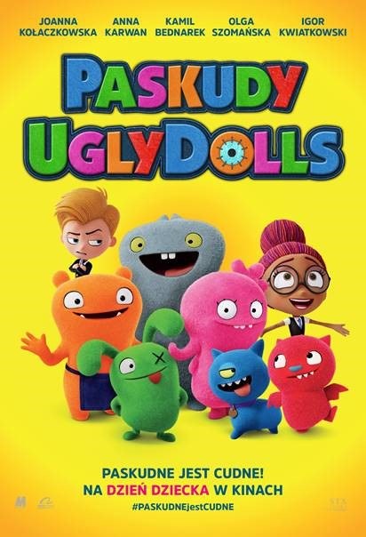 Plakat filmu "Paskudy. Ugly Dolls" /materiały prasowe