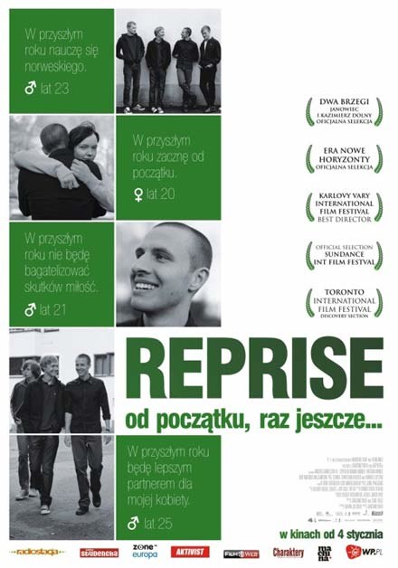 Plakat filmu "Reprise" /