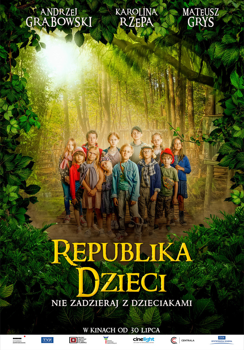 Plakat filmu "Republika Dzieci" /materiały prasowe