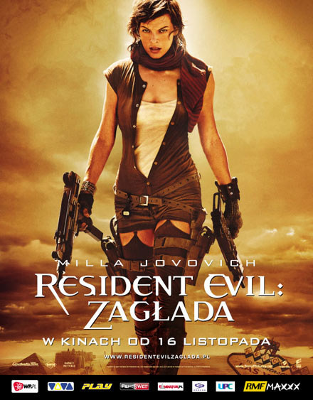 Plakat filmu "Resident Evil: Zagłada" /