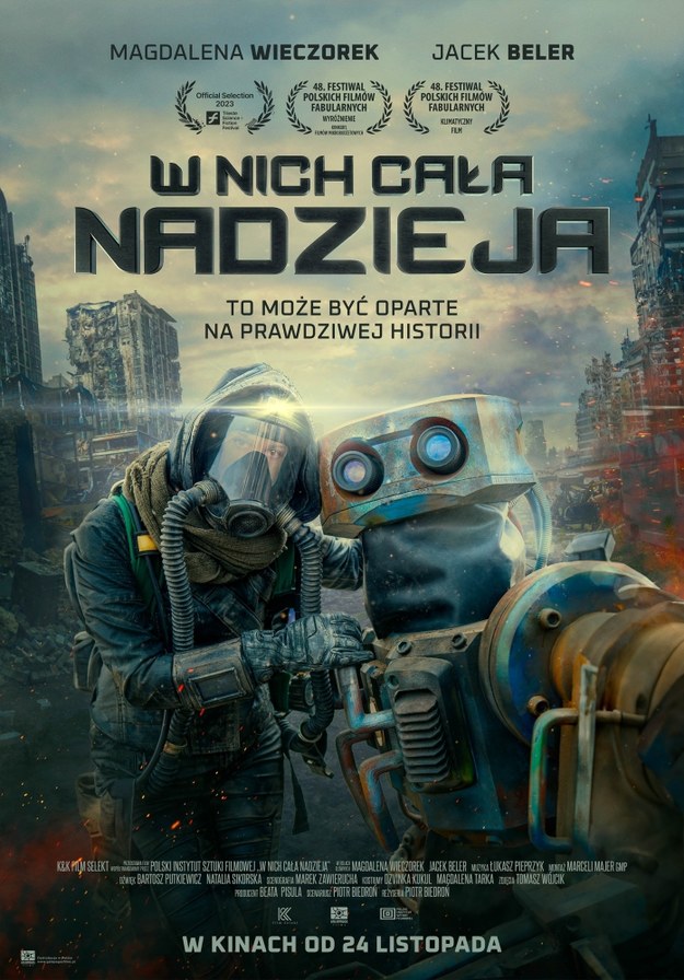 Plakat filmu "W nich cała nadzieja" /Materiały prasowe