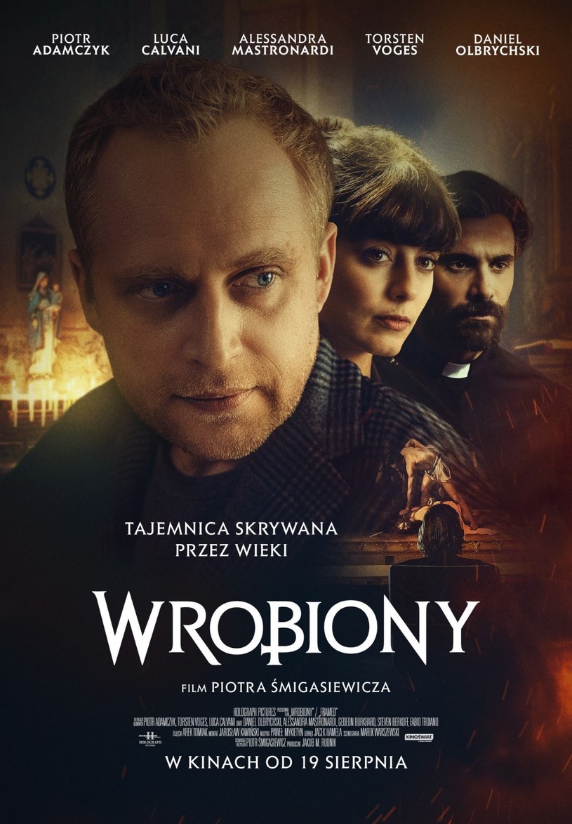 Plakat filmu "Wrobiony" /Monolith Films /materiały prasowe