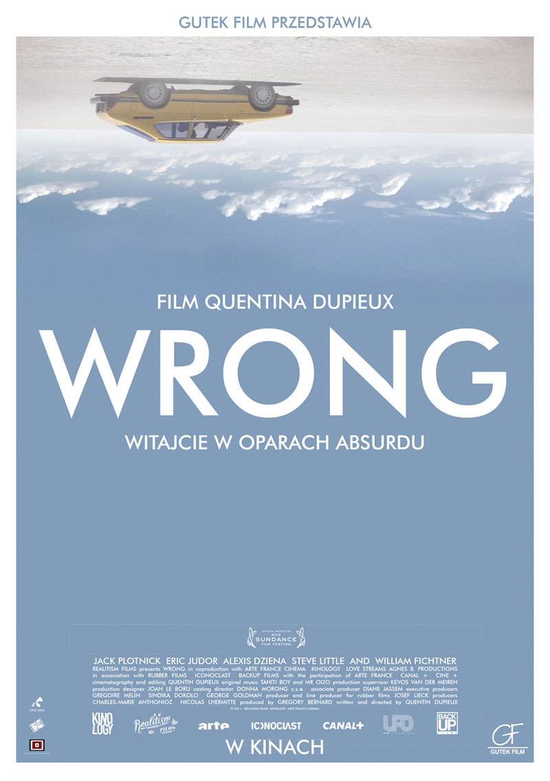 Plakat filmu "Wrong" /Styl.pl/materiały prasowe