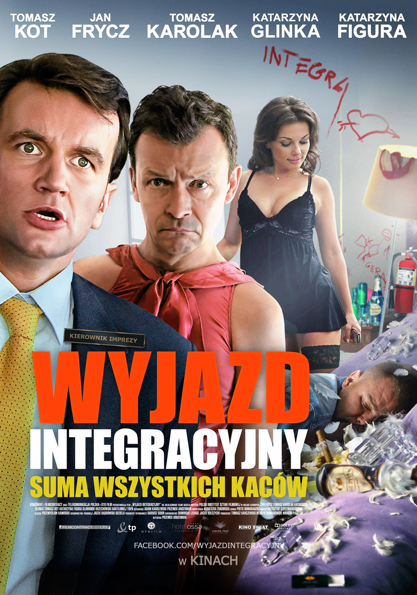 Plakat filmu "Wyjazd integracyjny" /materiały prasowe