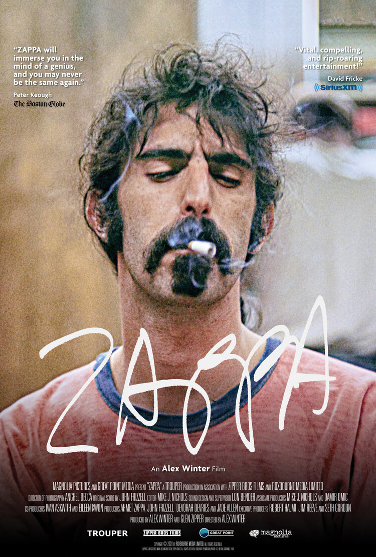 Plakat filmu "Zappa" /Bill Gubbins / Magnolia Pictures /materiały prasowe