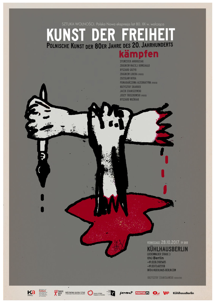 Plakat i zaproszenie, proj. Jacek Staniszewski, materiały organizatorów /Jacek Staniszewski /