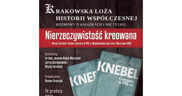 Plakat informujący o spotkaniu /materiały prasowe