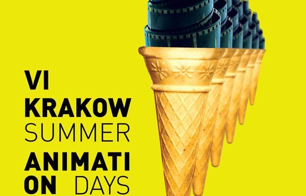 Plakat Krakow Summer Animation Days 2014 /materiały prasowe