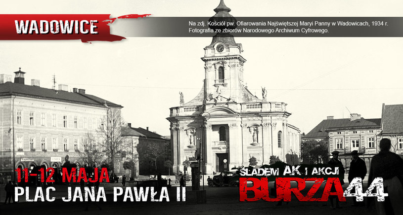Plakat o wydarzeniu w Wadowicach (fot. materiały prasowe) /