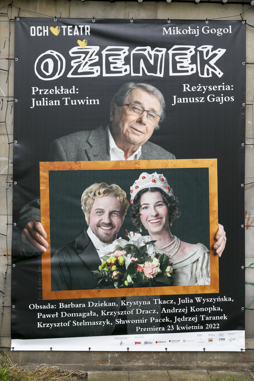 Plakat "Ożenku" Janusza Gajosa /AKPA