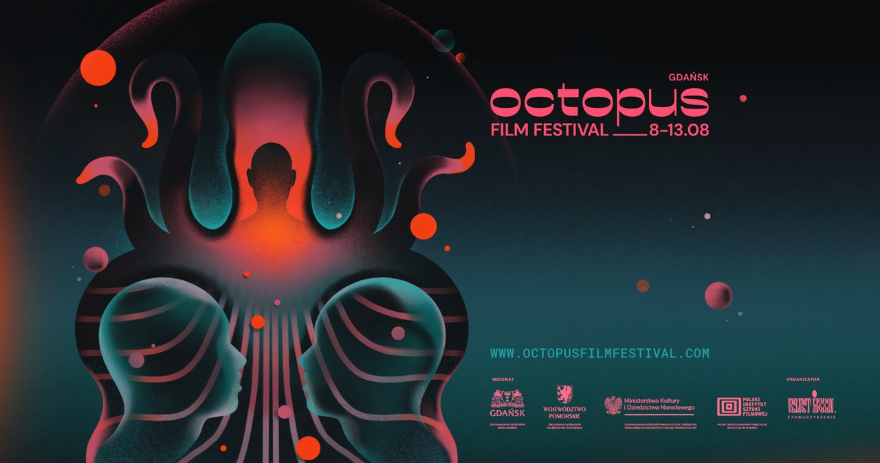 Plakat promujący 6. Octopus Film Festival /materiały prasowe