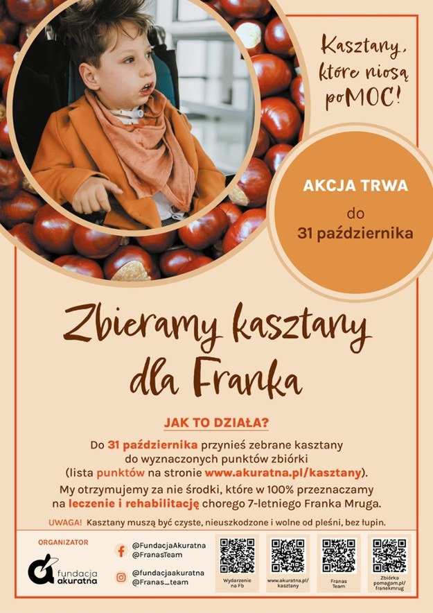 Plakat promujący akcję /Materiały prasowe