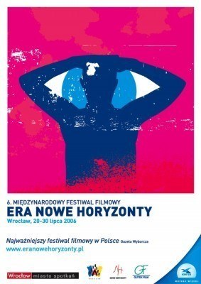 Plakat promujący festiwal filmowy Era Nowe Horyzonty /