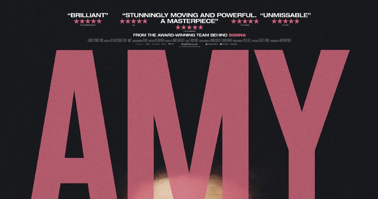 Plakat promujący film "Amy" /materiały dystrybutora