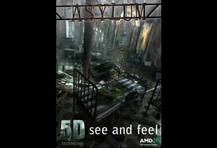 Plakat promujący film Asylum 5D /materiały prasowe