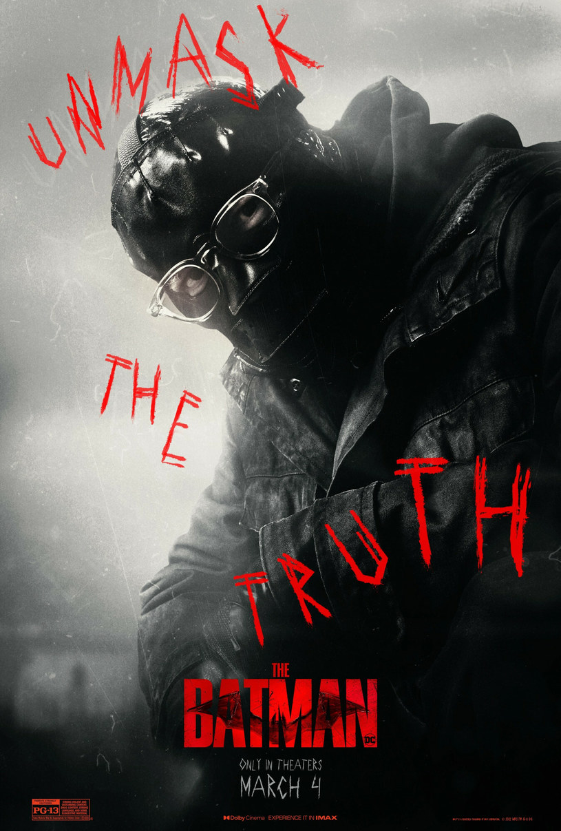 Plakat promujący film "Batman" /CAP/SFS/Capital Pictures/East News /East News