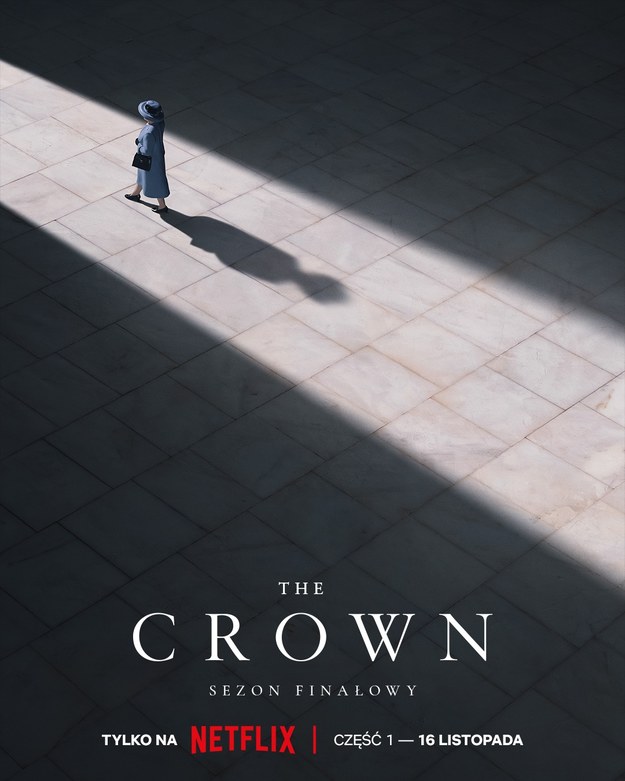 Plakat promujący pierwszą część finałowego sezonu "The Crown" /Netflix /Materiały prasowe