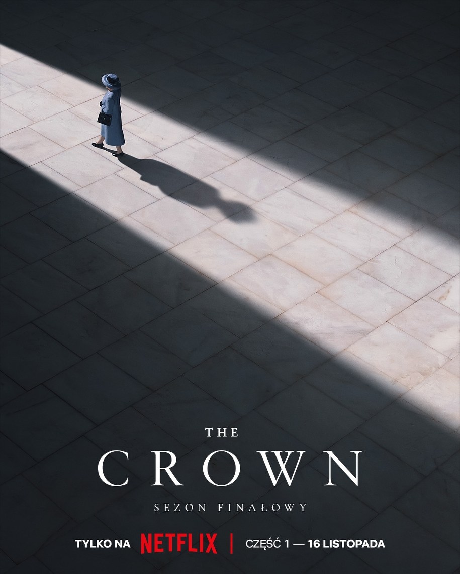 Plakat promujący pierwszą część finałowego sezonu "The Crown" /Netflix  /Materiały prasowe