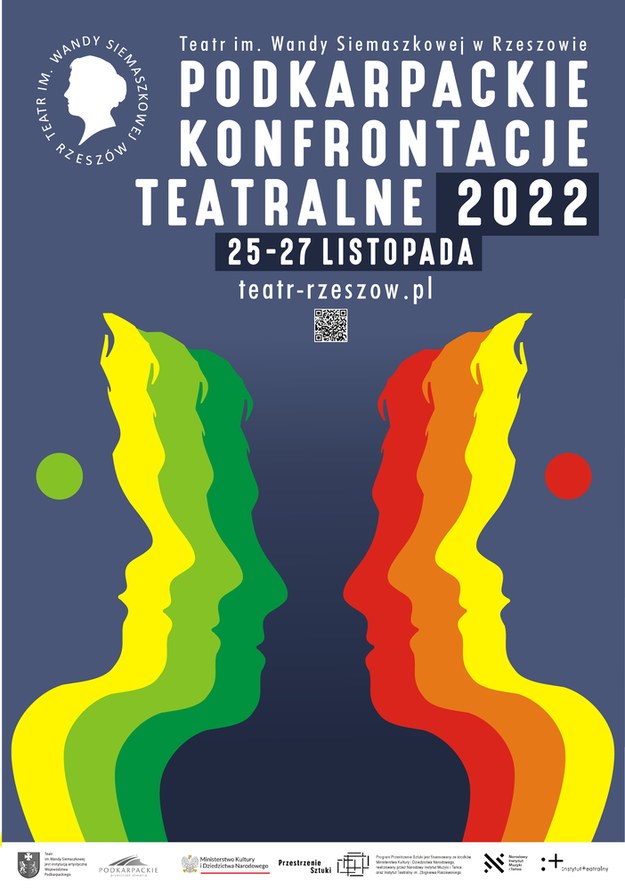 Plakat promujący Podkarpackie Konfrontacje Teatralne /Materiały prasowe