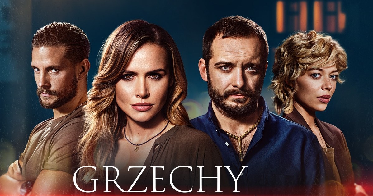 Plakat promujący serial "Grzechy sąsiadów" /materiały prasowe