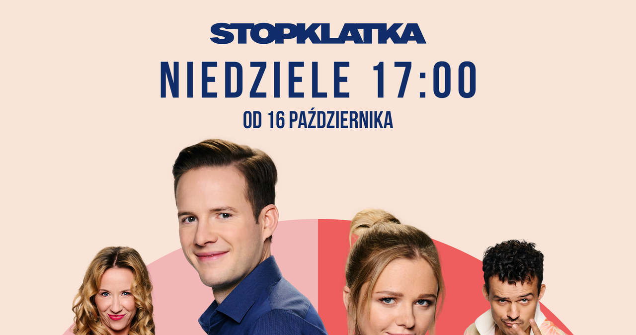 Plakat promujący serial "To nie ze mną" /Kino Polska /materiały prasowe