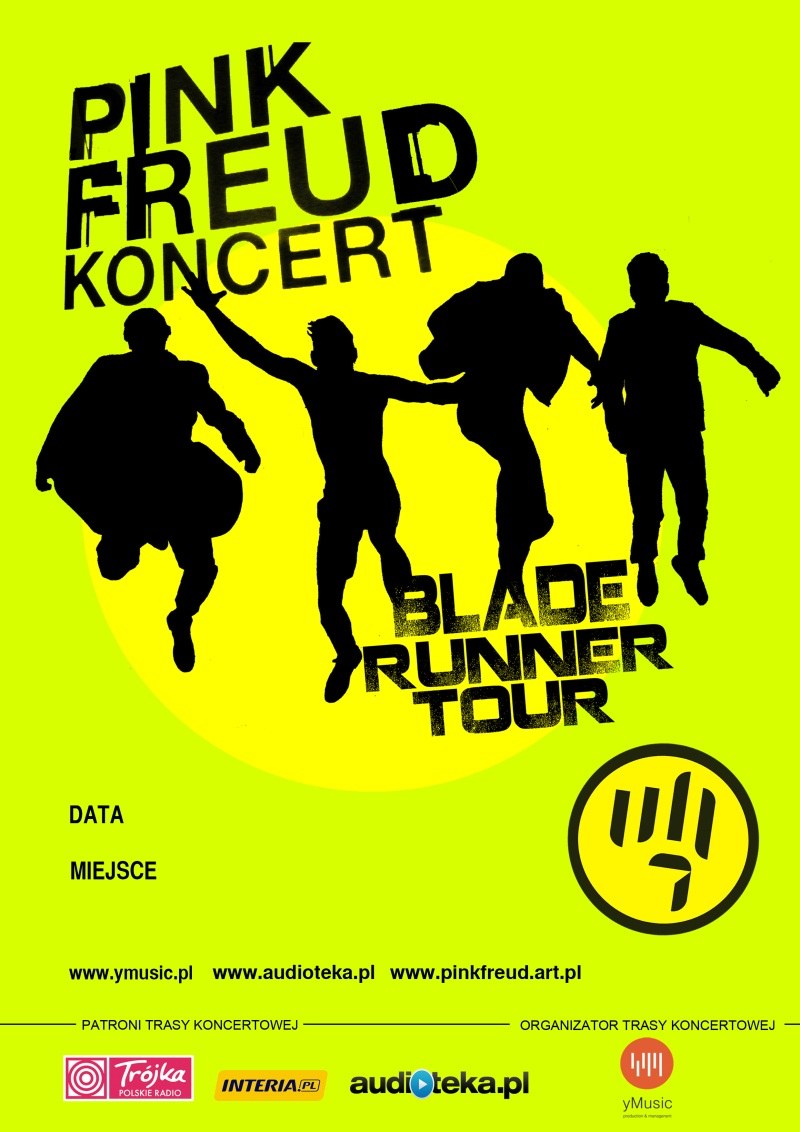 Plakat promujący trasę Blade Runner Tour /materiały prasowe