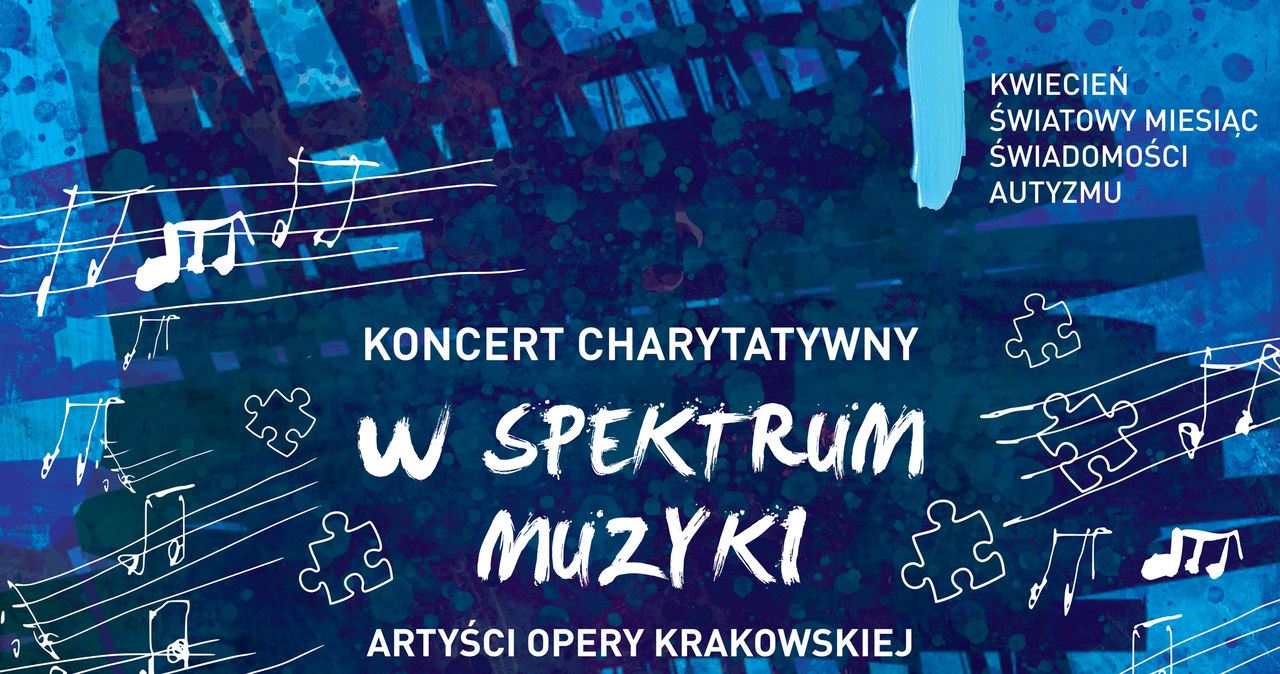 Plakat promujący wydarzenie "W spektrum muzyki" /materiały prasowe