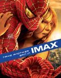 Plakat reklamujący film "Spider-Man2 " w kinach IMAX /