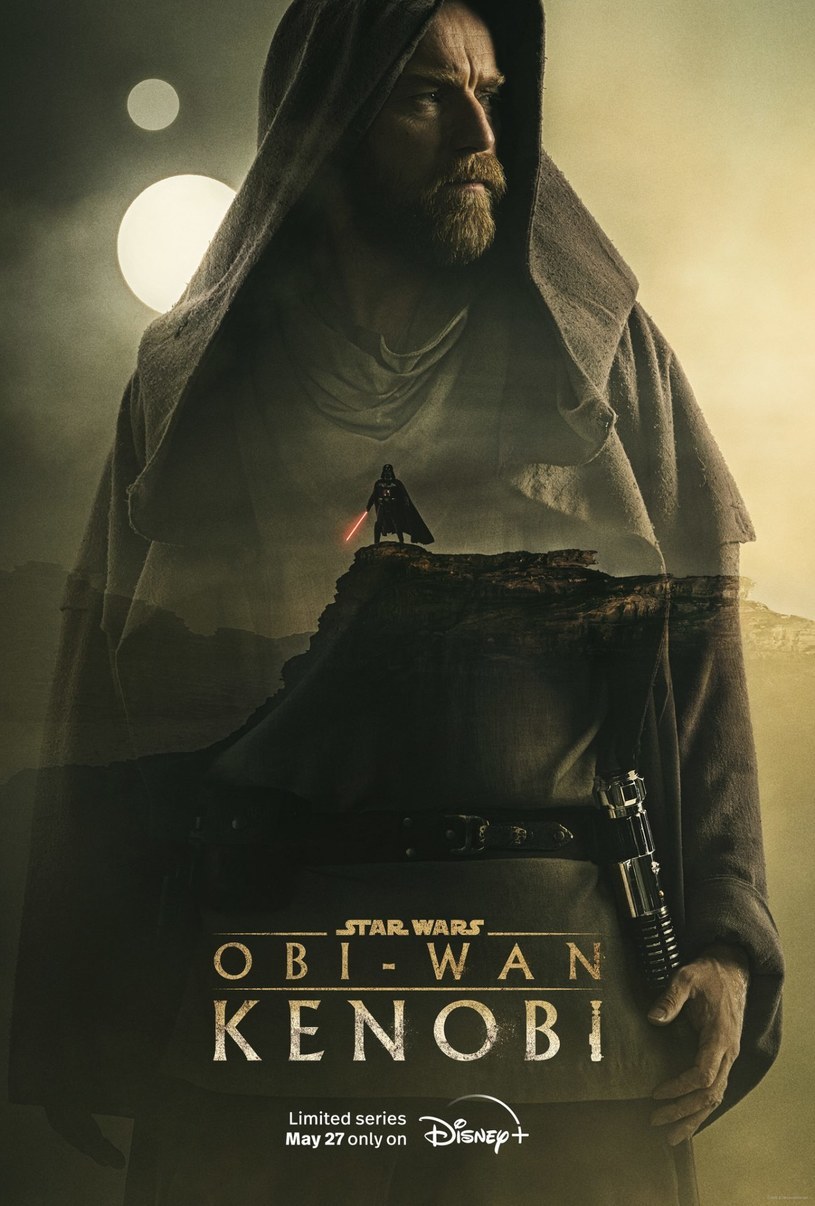 Plakat serialu "Obi-Wan Kenobi" /Disney+ /materiały prasowe