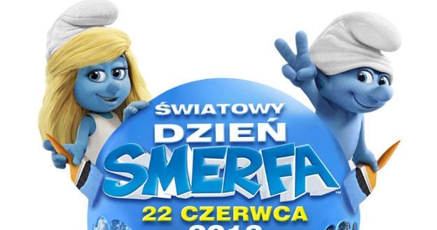 Plakat Światowego Dnia Smerfa /materiały dystrybutora