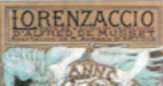 Plakat teatralny do inscenizacji Lorenzaccia, Alfons Mucha /Encyklopedia Internautica