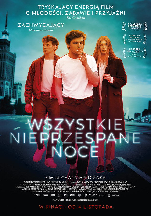 Plakat "Wszystkie nieprzespane noce" /Kino Świat /Materiały prasowe