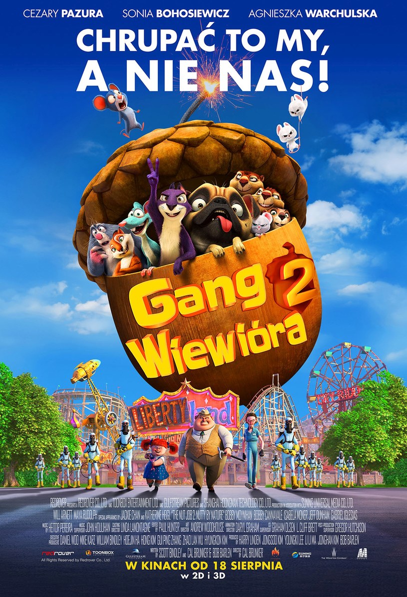 Plakat z filmu "Gang Wiewióra 2" /materiały prasowe