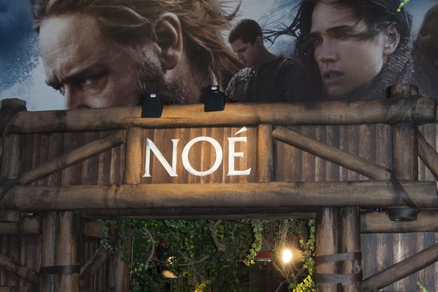 Plakat z filmu "Noe: Wybrany przez Boga" /Genin Nicolas   /PAP