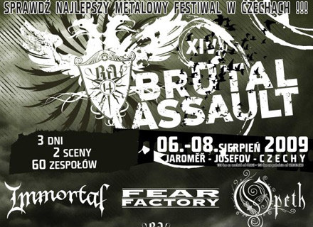 Plakat zapowiadający Brutal Assault 2009 /