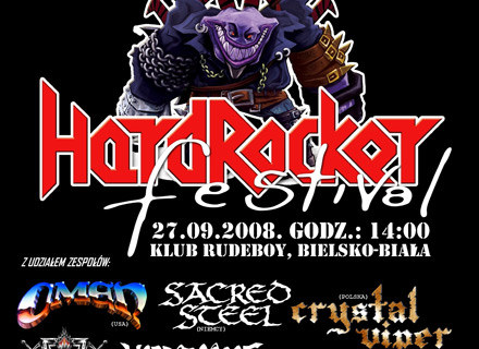Plakat zapowiadający Hard Rocker Festival /