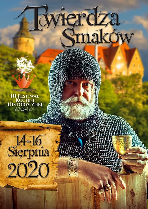 Plakat zapowiadający III edycję festiwalu /materiały prasowe /