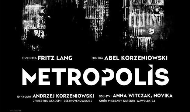 Plakat zapowiadający krakowski pokaz "Metropolis" /materiały prasowe