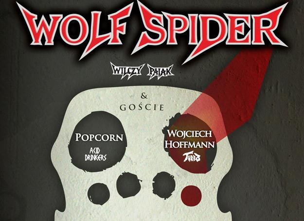 Plakat zapowiadający powrotny koncert Wolf Spider /