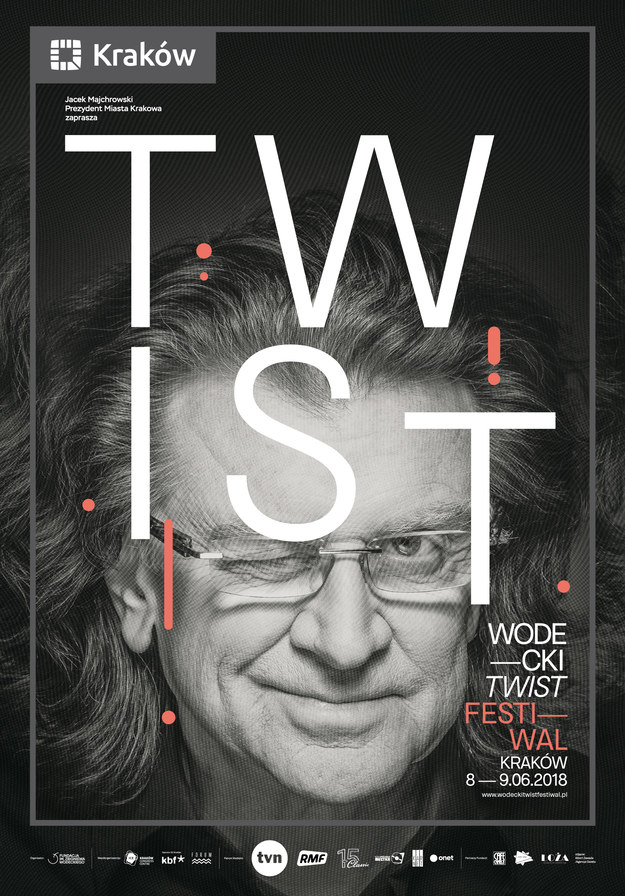 Plakat zapowiadający Wodecki Twist Festiwal /Wodecki Twist Festiwal /
