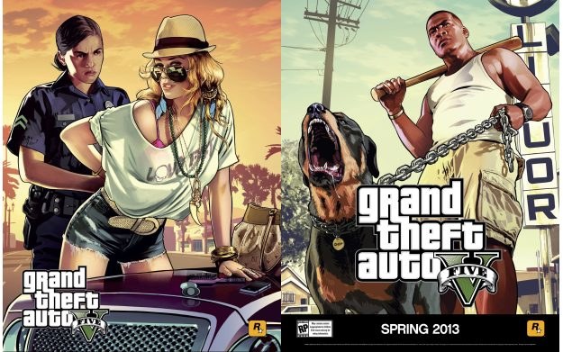 Plakaty promujące Grand Theft Auto V /CDA