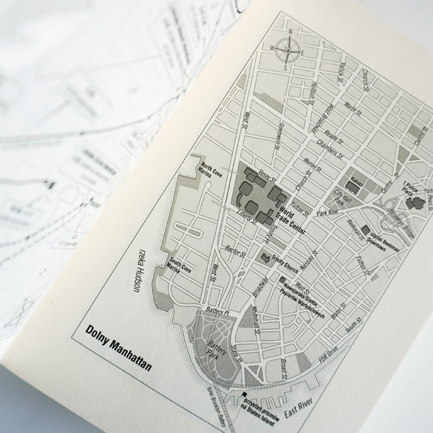 Plan Dolnego Manhattanu zamieszczony w książce Garretta M. Graffa /Wydawnictwo SQN /Materiały prasowe