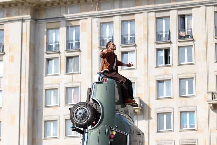 Plan filmowy teledysku do piosenki "Supermoce". /Szymon Pulcyn /PAP