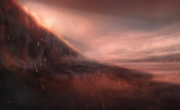 Planeta, na której wieczorami pada. Rozpalone żelazo...