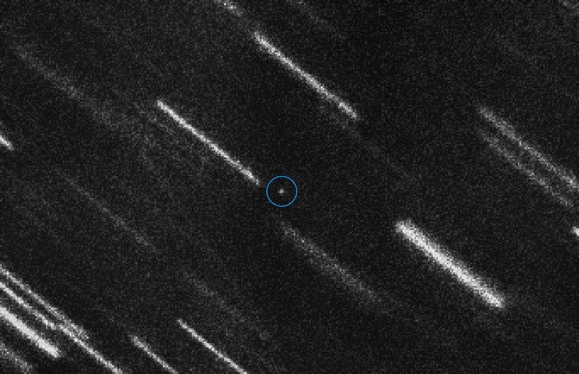 Planetoida 2012 LC4 na zdjeciu z teleskopu VLT /materiały prasowe