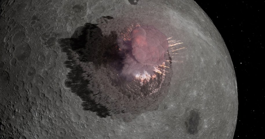 60-metrowa skała może uderzyć w Księżyc. Odłamki zdolne dotrzeć do Ziemi